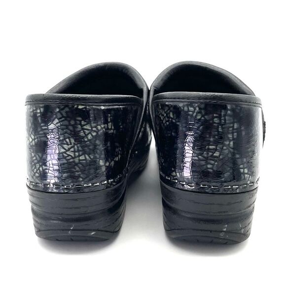 Dansko Professional Clogs Metallic Iridescent Snakeskin Print Size 37 | 6.5-7 - Picture 11 of 16